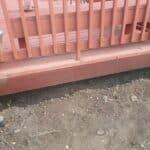 Wildlife Fencing used to keep animals from digging. Great for neighborhoods like Forest Creek